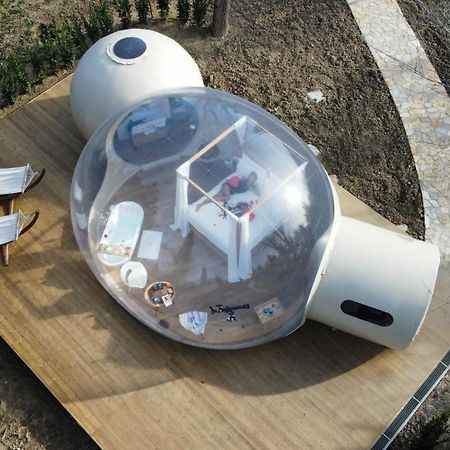 Bubble Room Puglia Villa Bautier Bubblenights Cerignola Exteriör bild