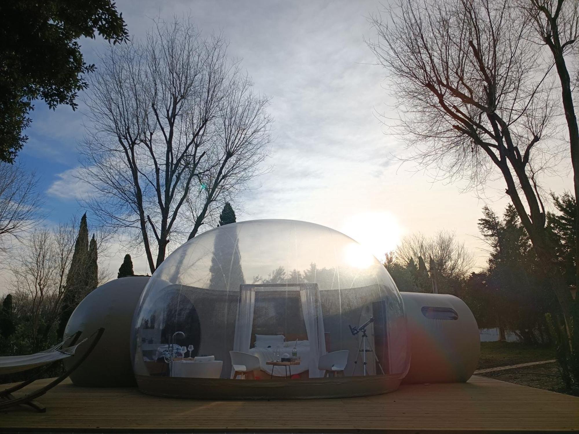 Bubble Room Puglia Villa Bautier Bubblenights Cerignola Exteriör bild